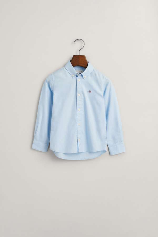 ING GANT SHIELD OXFORD BD SHIRT CAPRI BLUE