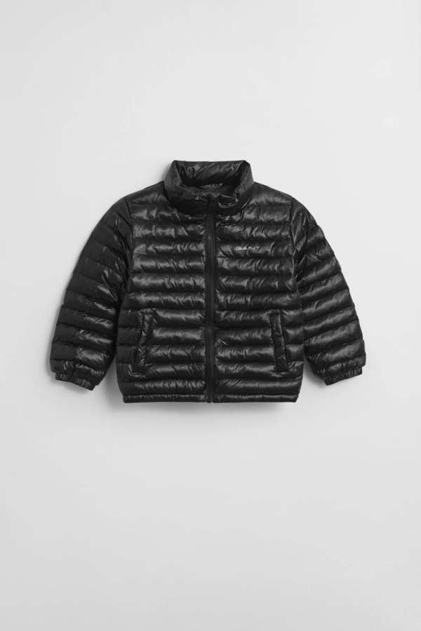 DZSEKI GANT SHINY LIGHT PADDED JACKET BLACK