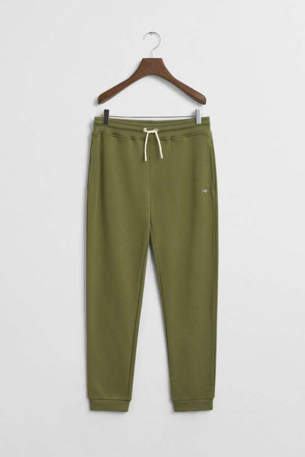 TRÉNINGNADRÁG GANT SHIELD SWEAT PANT WASHED OLIVE