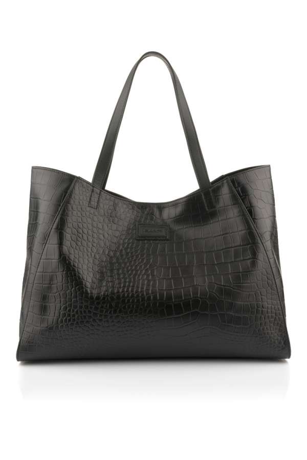 TÁSKA GANT CROCO TOTE BLACK