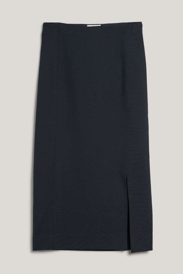 SZOKNYA GANT JERSEY PENCIL SKIRT BLACK