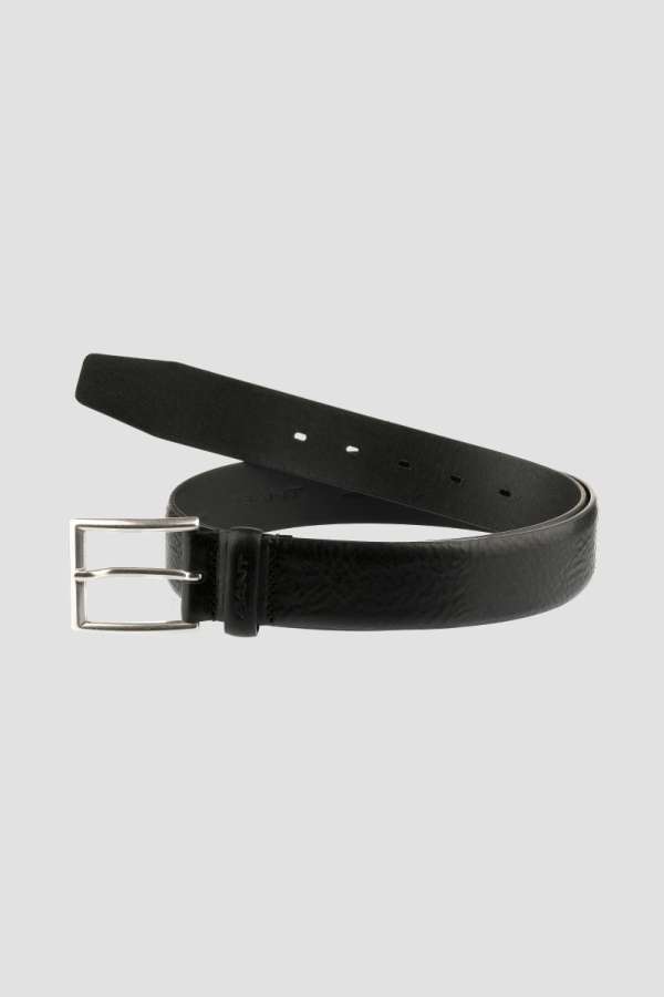 ÖV GANT CLASSIC LEATHER BELT BLACK