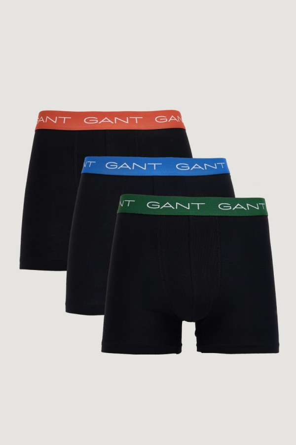 ALSÓNEŰ GANT BOXER BRIEF 3-PACK BLACK