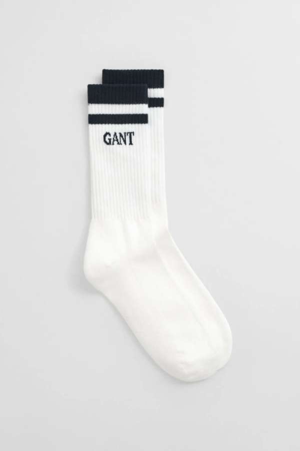 ZOKNI GANT CONTRAST STRIPE SPORT SOCKS MARINE
