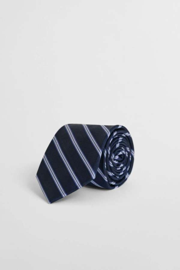 NYAKKENDŐ GANT STRIPED TIE MARINE