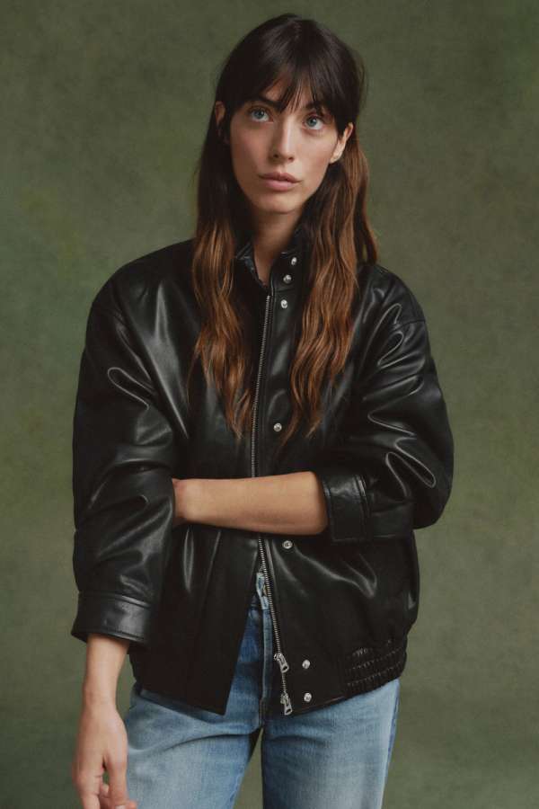 DZSEKI GANT EATHER HARRINGTON BACK