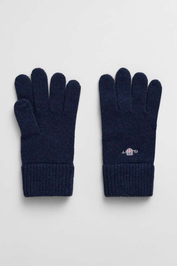 KESZTYŰ GANT SHIELD WOOL GLOVES MARINE