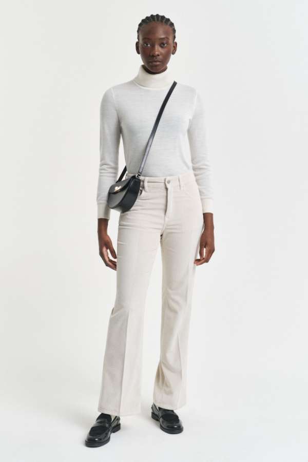 FARMER GANT CORDUROY FLARE JEANS PUTTY