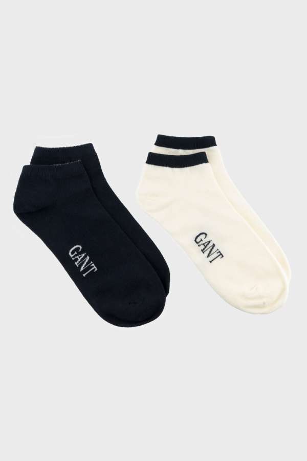 ZOKNI GANT ANKLE SOCKS 2-PACK MARINE