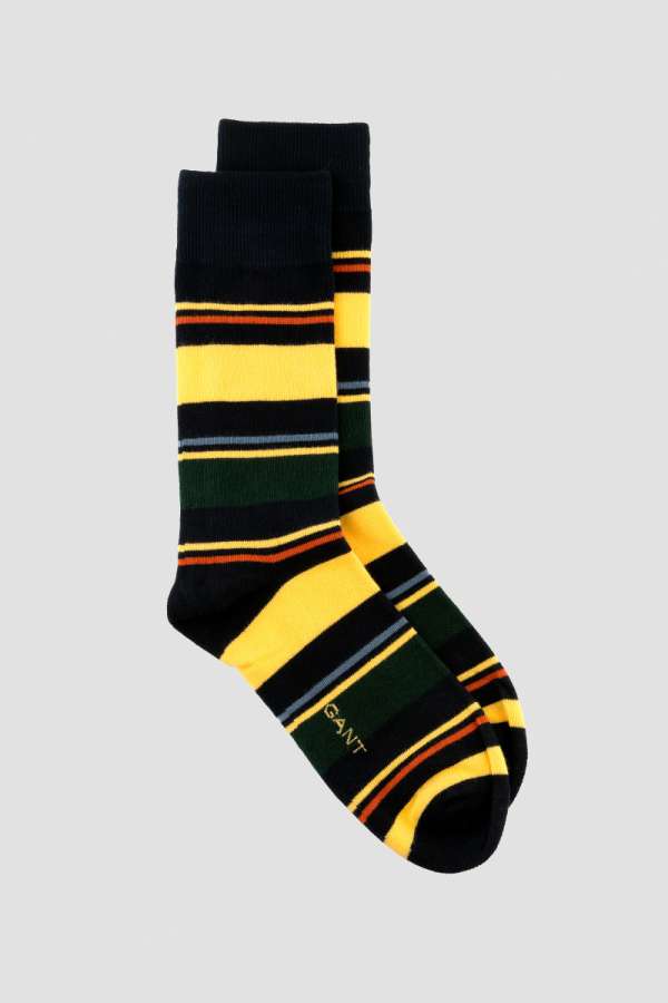 ZOKNI GANT MULTISTRIPED SOCKS MARINE