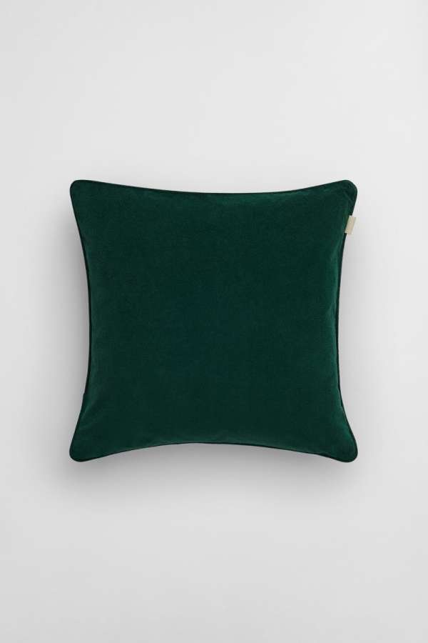 DÍSZPÁRNAHUZAT GANT VELVET CUSHION  TARTAN GREEN