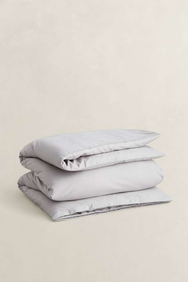 ÁGYNEMŰHUZAT GANT SATEEN SINGLE DUVET  MOON GREY