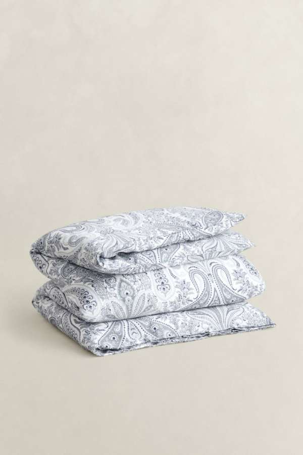 ÁGYNEMŰHUZAT GANT KEY WEST PAISLEY SINGLE DUVET  HEATHER GREY