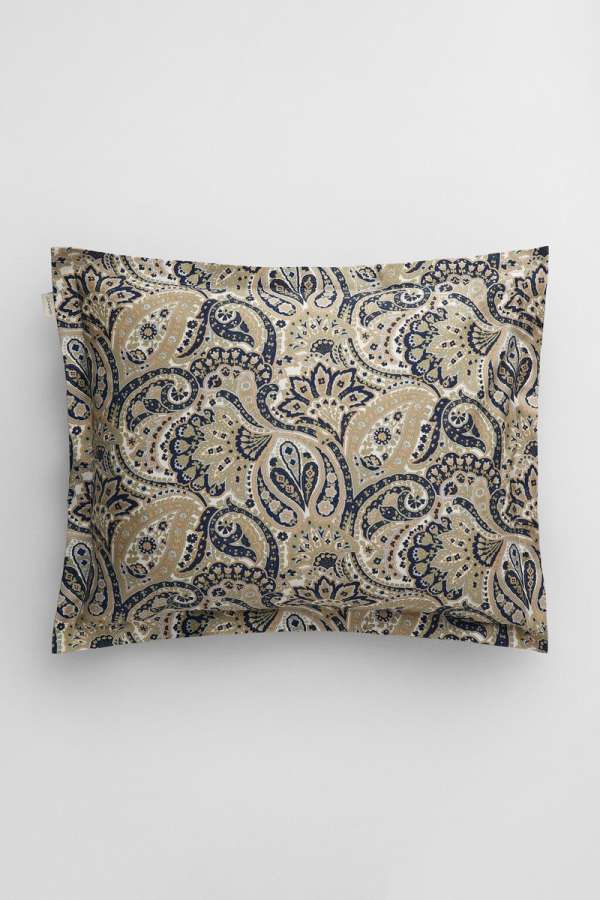 PÁRNAHUZAT GANT ARCHIVE PAISLEY PRINT PILLOWCASE  FADED SAGE