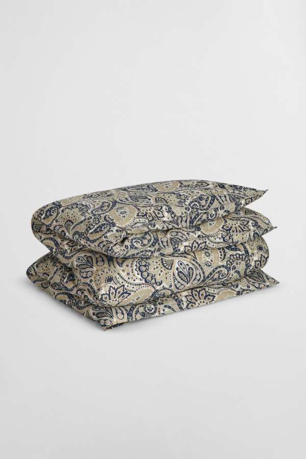 ÁGYNEMŰHUZAT GANT ARCHIVE PAISLEY PRINT SINGLE DUVET  FADED SAGE