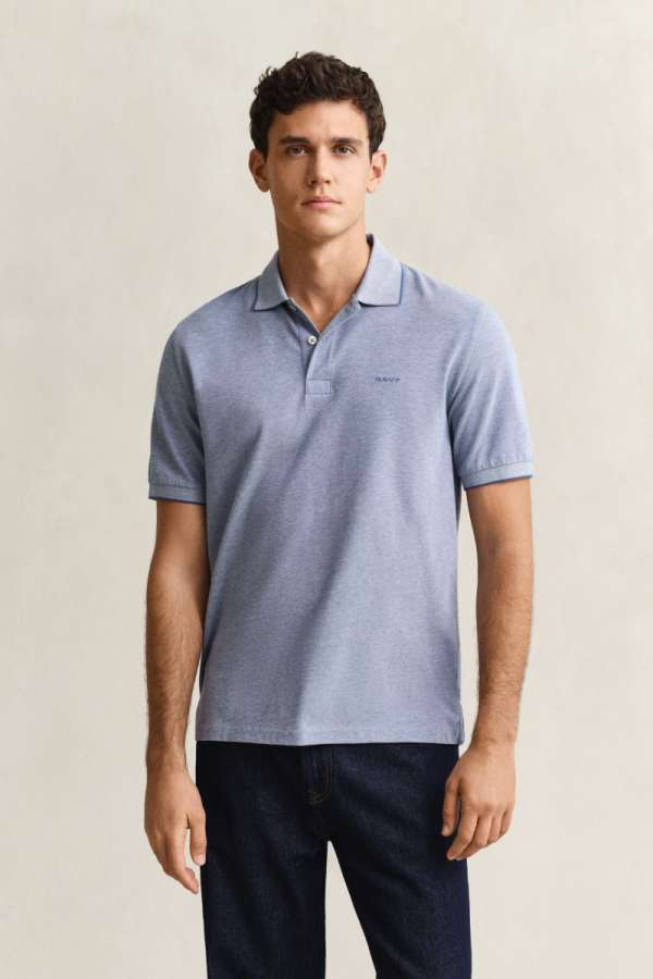 PÓLÓ GANT 2 TONE  POLO VINTAGE BLUE