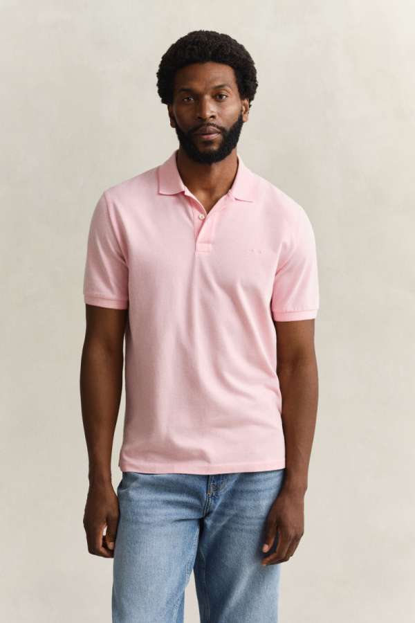 PÓLÓ GANT 2 TONE  POLO WAHED PINK