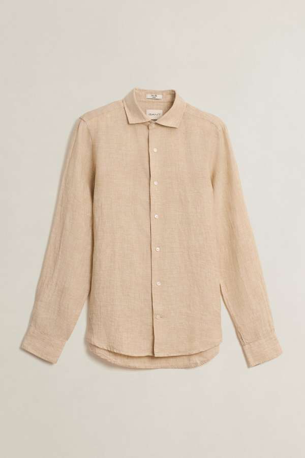 ING GANT LIM LINEN HIRT OAT BEIGE