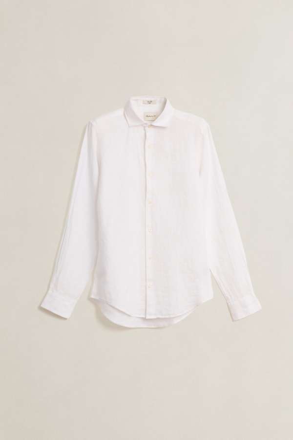 ING GANT LIM LINEN HIRT WHITE