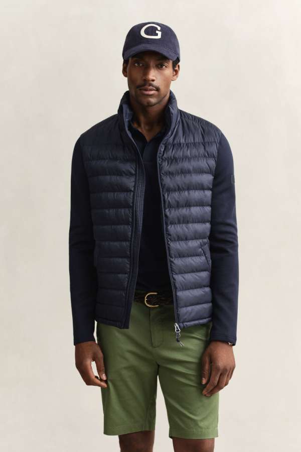 DZEKI GANT HYBRID JACKET EVENING BLUE