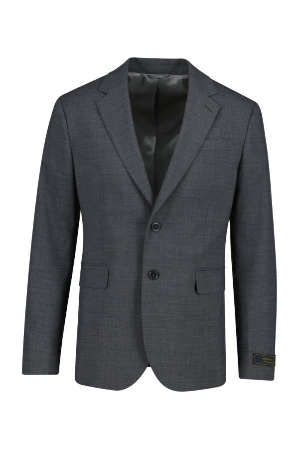 ZAKÓ GANT SUIT JACKET CHARCOAL MELANGE