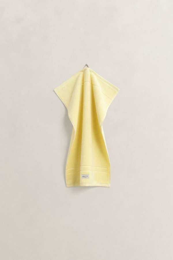 TÖRÜLKÖZŐ GANT PREMIUM TOWEL 30X50 VANILLA YELLOW