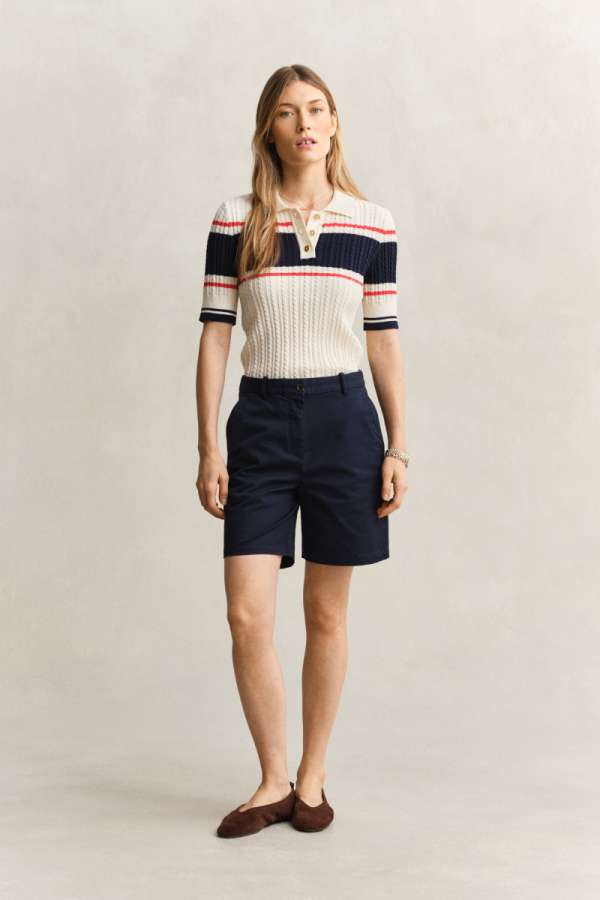 RÖVIDNADRÁG GANT CHINO SHORTS EVENING BLUE