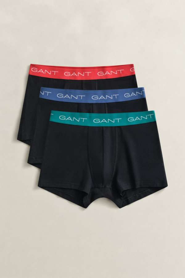 ALÓNEMŰ GANT TRUNK 3-PACK BLACK