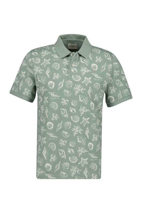 PÓLÓ GANT AOP  POLO CERAMIC GREY