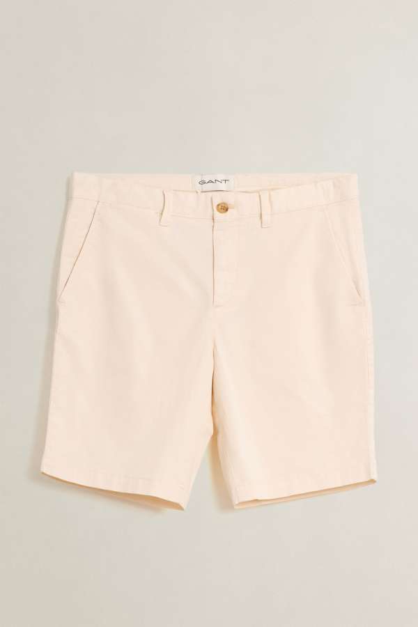RÖVIDNADRÁG GANT REG SUNFADED CHINO SHORTS CREAM