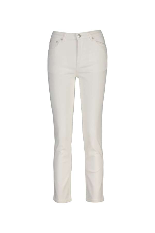 FARMER GANT CROPPED SLIM STRETCH JEANS EGGSHELL