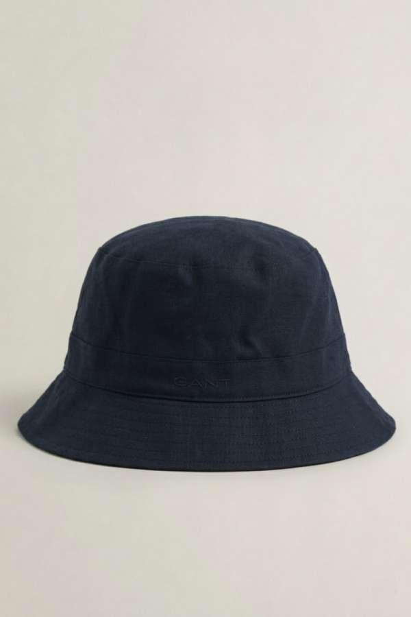 KALAP GANT LINEN BUCKET HAT EVENING BLUE