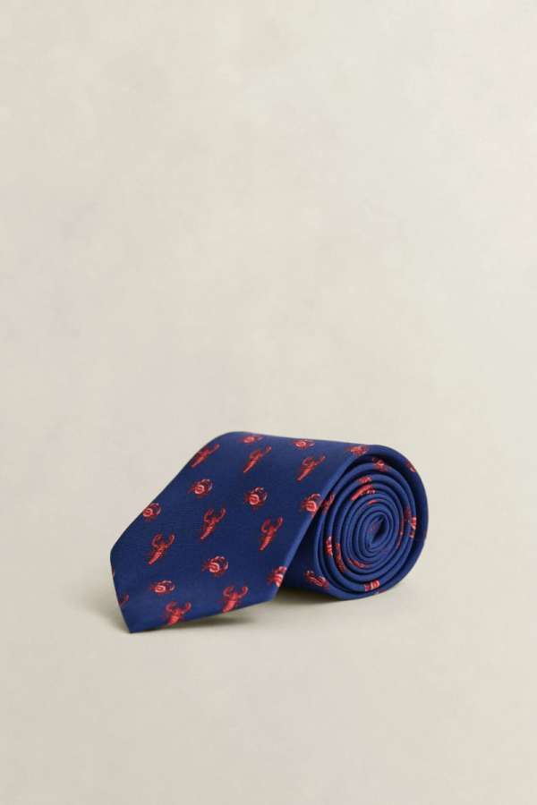 NYAKKENDŐ GANT CRAB TIE RICH NAVY