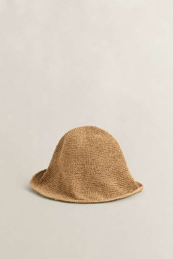 KALAP GANT STRAW HAT CARAMEL BEIGE