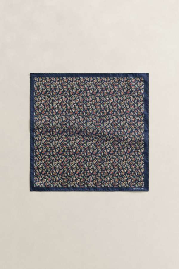 ZSEBKENDŐ GANT FOULARD POCKET SQUARE MARINE