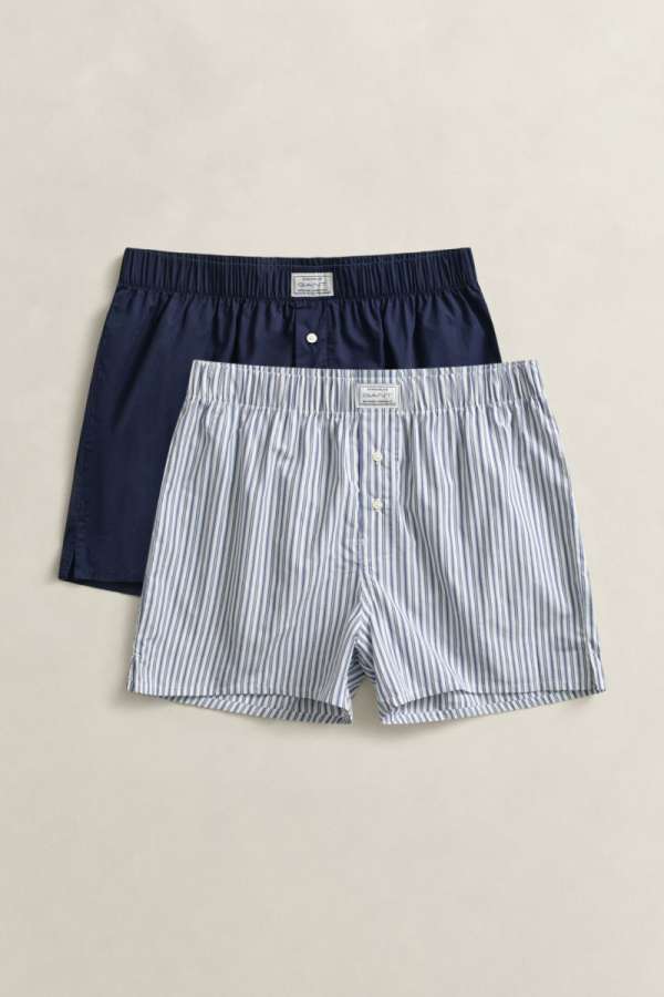 ALÓNEMŰ GANT BOXER HORT 2-PACK VINTAGE BLUE