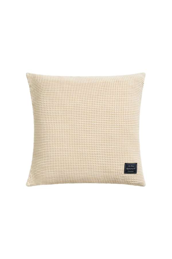 DÍSZPÁRNAHUZAT GANT COTTON WAFFLE CUSHION 50X50 FADED BEIGE