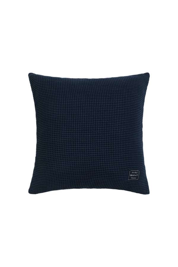 DÍSZPÁRNAHUZAT GANT COTTON WAFFLE CUSHION 50X50 MARINE