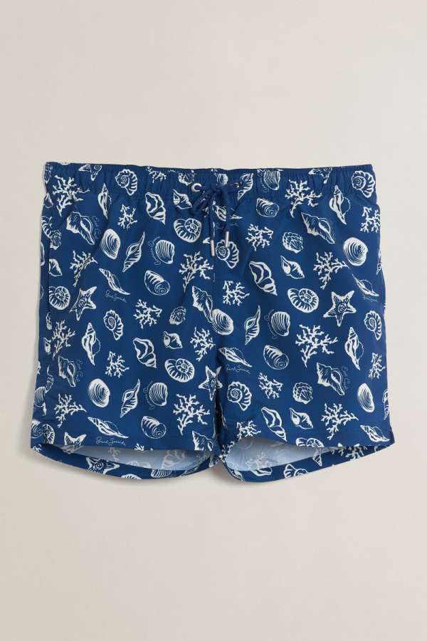 FÜRDŐRUHA GANT EAHELL PRINT WIM HORT RICH NAVY