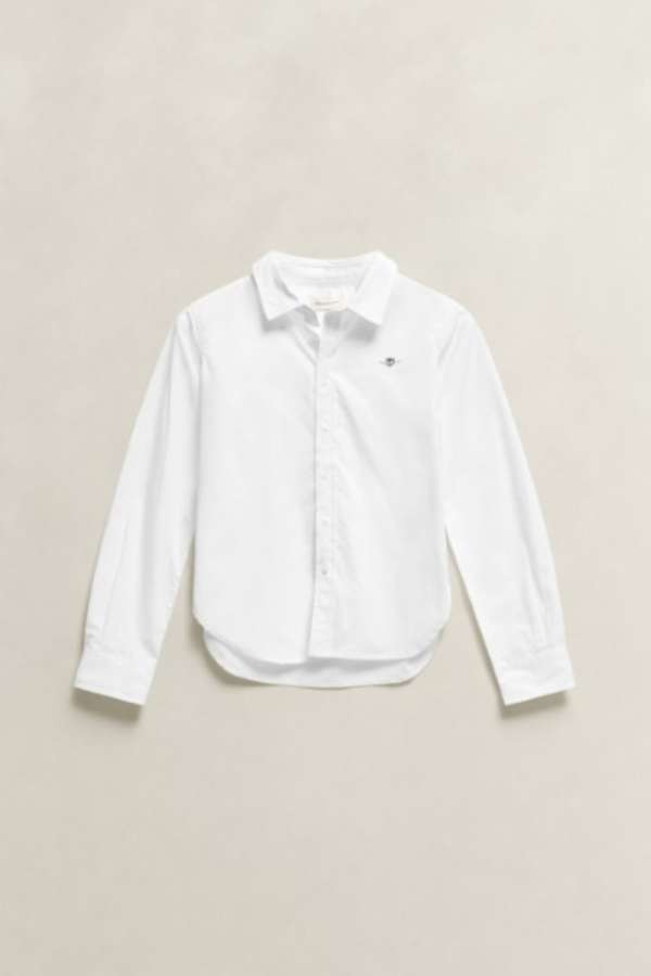 ING GANT COTTON SHIRT WHITE