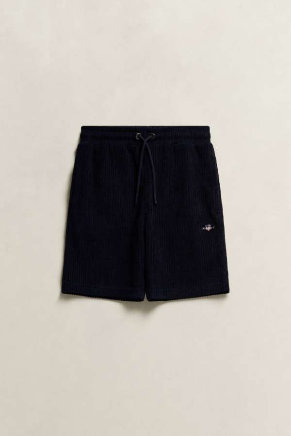 TRÉNINGRUHA RÖVIDNADRÁG GANT SHIELD TOWELLING SWEATSHORTS EVENING BLUE