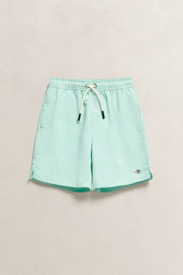 FÜRDŐRUHA GANT SHIELD SWIMSHORT WASHED TURQUOISE