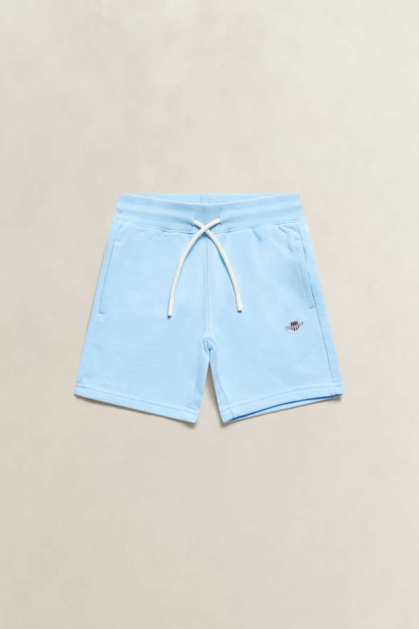 TRÉNINGRUHA RÖVIDNADRÁG GANT SHIELD LB SWEATSHORTS SKY BLUE