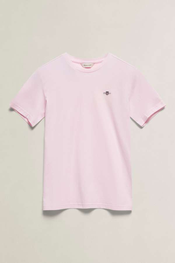 PÓLÓ GANT SHIELD SS T-SHIRT LIGHT PINK