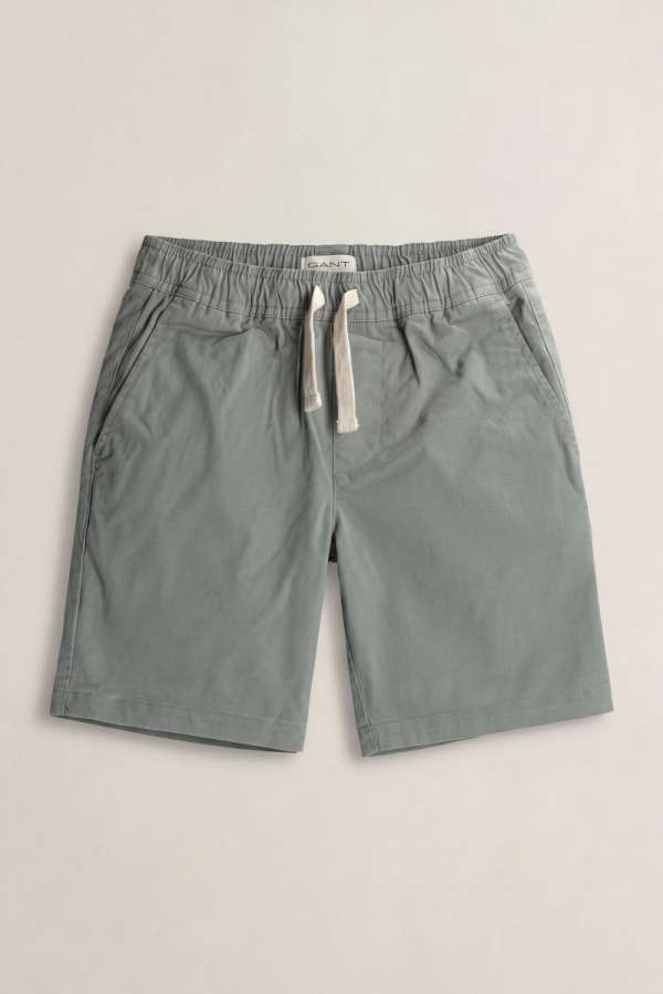 RÖVIDNADRÁG GANT CHINO DRAWSTRING SHORT CERAMIC GREY