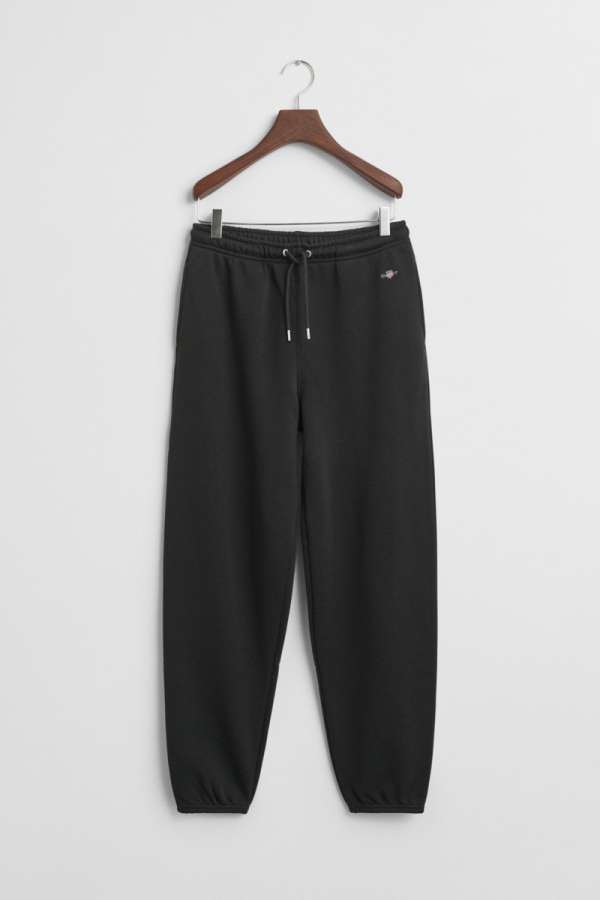 TRÉNINGNADRÁG GANT REG SHIELD SWEATPANTS BLACK
