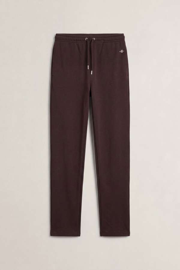 TRÉNINGNADRÁG GANT REG SHIELD SWEATPANTS DEEP BROWN