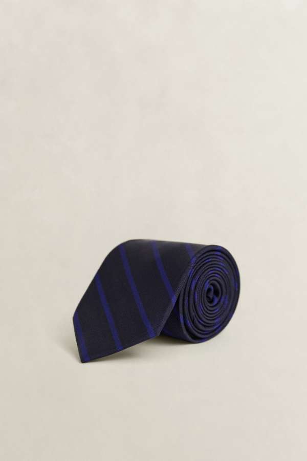 NYAKKENDŐ GANT STRIPED TIE MARINE