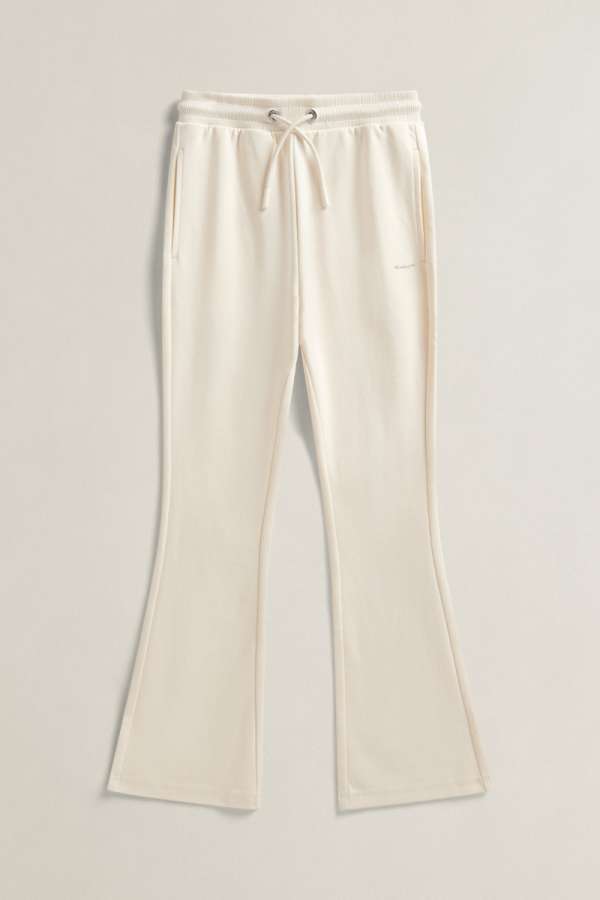 TRÉNINGNADRÁG GANT BOOTCUT SWEATPANTS CREAM