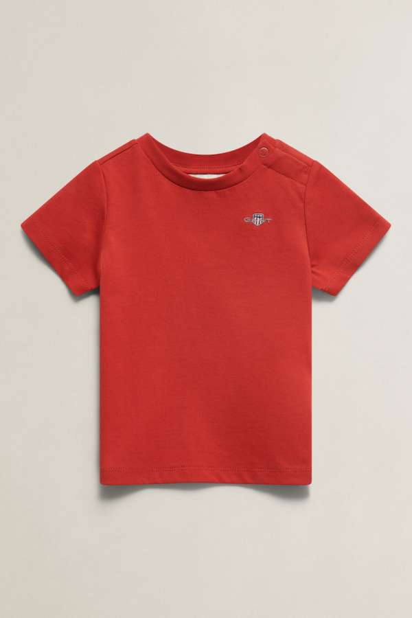 PÓLÓ GANT SHIELD SS T-SHIRT MAPLE FIRE